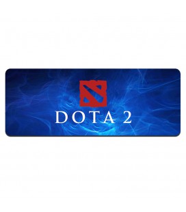 Коврик 300*700 тканевой DOTA2, толщина 2 мм, цвет Blue-Red, OEM