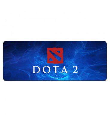 Килимок 300*700 тканинний DOTA2, товщина 2 мм, колір Blue-Red, OEM