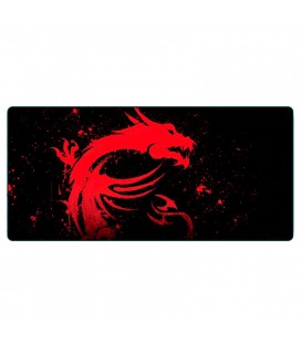 Коврик 300*700 тканевой Red Dragon с боковой прошивкой, толщина 2 мм, Black, Пакет