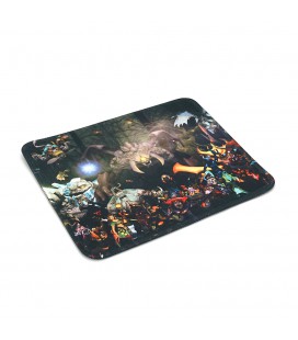 Коврик 240*220 тканевой DOTA2 'Attack of the Titans', толщина 2 мм, OEM