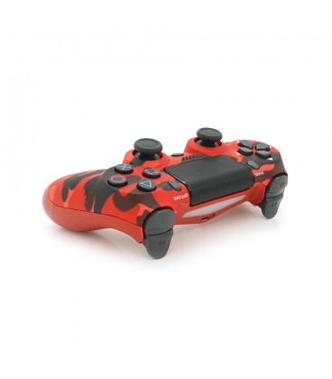 Геймпад Brazzers бездротовий для PS4 Wireless DUALSHOCK 4, роз'єм для навушників, LED light bar, Haki-Red, 3.7V, 600mAh, Blister