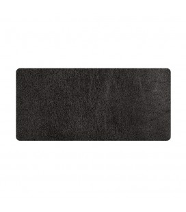 Коврик 450*900 кожзам, двухсторонний, толщина 3 мм, Black, BOX