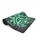 Килимок 300 * 800 тканинної RAZER з бічної прошивкою, товщина 3 мм, колір Black-green, Пакет