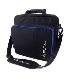 Сумка для ігрової консолі PS4, нейлонова, чорна, 32x13x31см