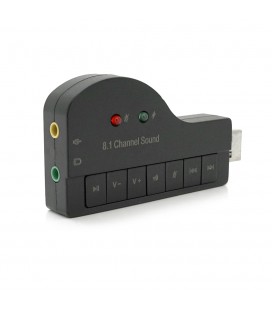 Контролер USB-sound card (8.1) 3D sound (Windows 7 ready), Blister