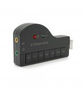 Контролер USB-sound card (8.1) 3D sound (Windows 7 ready), Blister