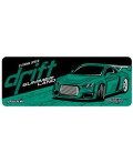 Килимок 300*700 тканинний Drift з боковою прошивкою, товщина 2 мм, колір Dark green, Пакет