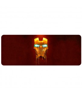 Коврик 300*800 тканевой Iron Man 2 с боковой прошивкой, толщина 2 мм, Пакет