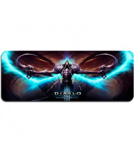 Коврик 400*900 тканевой 'Diablo4' с боковой прошивкой, толщина 2 мм, Пакет