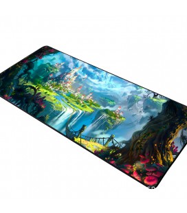 Коврик 300*800 тканевой LEAGUE of LEGENDS с боковой прошивкой, толщина 3 мм, Пакет