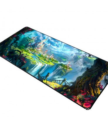 Килимок 300*800 тканинний LEAGUE of LEGENDS з боковою прошивкою, товщина 3 мм, Пакет