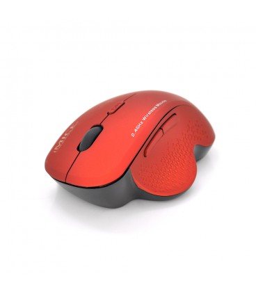 Миша бездротова iMICE G6, 6 кнопок, 800/1200/1600 DPI, 2.4Ghz 10м, Windows xp/Vista/Win7/8/10 Mac OS X, 1*AA, Red, COLOR BOX, Q6