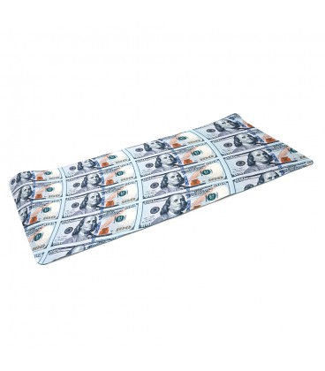 Килимок 400*900 тканинний Banjamin з боковою прошивкою, товщина 4 мм, колір Gray, Пакет