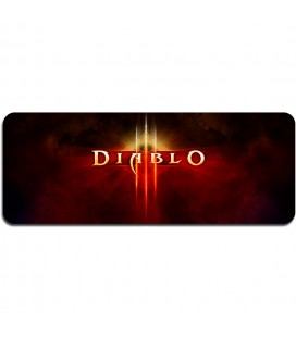 Килимок 400*900 тканинний "Diablo6" з боковою прошивкою, товщина 2 мм, Пакет