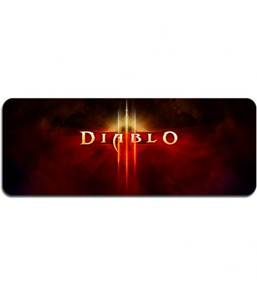 Килимок 400*900 тканинний "Diablo6" з боковою прошивкою, товщина 2 мм, Пакет