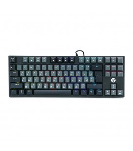 Клавиатура USB Fantech ATOM MK876, (Eng/Укр/Рус), Grey (red switch), 87к, Q10