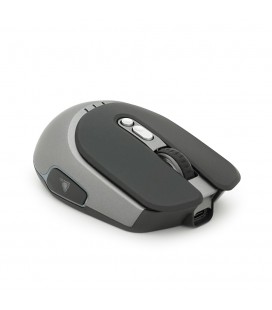 Миша бездротова JEDEL WH104, 1200-1600DPI, 2.4GHZ+Bluetooth 5.0, вбудований акумулятор, Black, Box