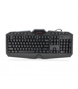 Клавиатура с подсветкой USB JEDEL K504, длина кабеля 170см, (Eng/Укр/Рус), (483х188х35 мм) Black, 104к, Q20