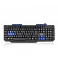 Клавіатура USB Jedel K518, (Eng / Pyc / Укр), (435х130х21), 112k, Black, Box