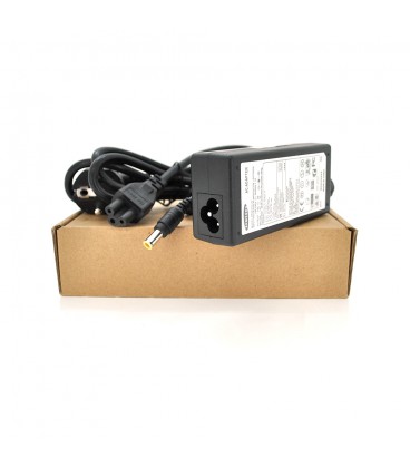 Блок питания MERLION для ноутбука SAMSUNG 14V 3A (40 Вт), штекер 6,5*4,4 мм, длина 0.9м + кабель питания