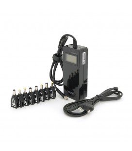 Універсальне СЗУ 90W, корпус - пласт, ручне регулювання, 8 роз'ємів,T2  LCD - дисплей, BOX