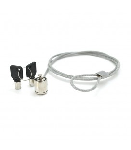 Трос безпеки для ноутбука, 1.1м, замок із ключем, блістер Q100