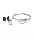 Трос безпеки для ноутбука, 1.1м, замок із ключем, блістер Q100