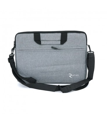 Сумка для ноутбука Ritar 15.6" тканина оксфорд, Gray, Q130