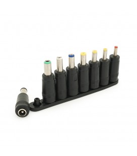 Набор переходников 8 в 1 под разъем 5.5 х 2,1 (6.0х4,0, 6,3х3,0, 5,5х2,5: 5,5х2,1, 5,5х1,7, 4,7х1,7, 4,0х1,7, 3,5х1,35)