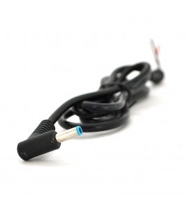 Кабель (asus, HP) 4,5х3,0, blue pin,  довжина 1,2 м, штекер 90°