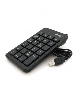 Цифрова клавіатура USB Deyilong DY-900 для ноутбука, довжина кабеля 130см, Black, 23к, Box