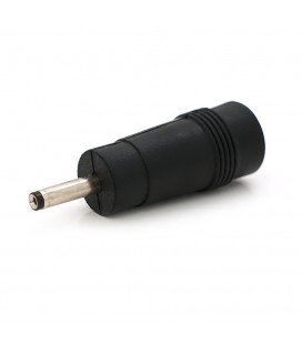 Переходник DC 5.5x2.1mm (мама) - 3.0х1.1mm (папа) Black