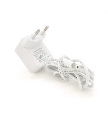 Адаптер живлення GA-1201000V 12V1A штекер 5,5*2,5, білий