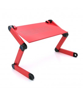 Стіл-підставка для ноутбука Aluminium Laptop Table (420*265), Red, Box