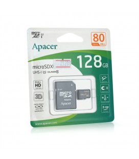 Карта пам'яті Apacer microSDHC Class 10 UHS-I, 128GB