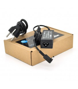 Блок живлення MERLION для ноутбука ASUS 19V 1.75A (34 Вт) штекер 4.0*1.35мм, довжина 0,9м + кабель живлення