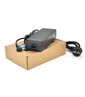 Блок живлення MERLION для ноутбукa HP 19V 6.3A (120 Вт) штекер 5.5 * 2.5мм, довжина 0,9 м + кабель живлення