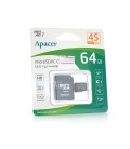 Карта пам'яті Apacer microSDHC Class 10 UHS-I, 64GB