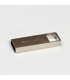 Флеш-накопичувач Mibrand Shark, USB 2.0, 8GB, Metal Design, Blister