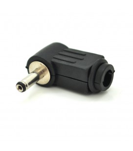 Переходник DC 3.5x1.1mm(папа) под пайку, штекер 90°