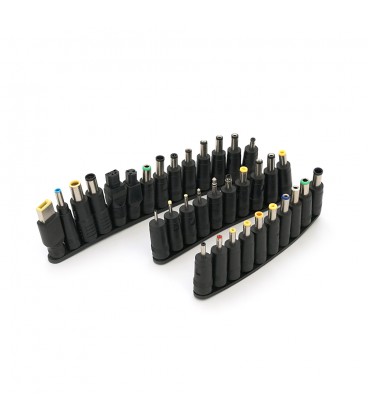 Набір перехідників 44 в 1 (7,9х5,5 7,4х5,0 6,5х4,4 6,3х3,0 5,5х3,0 5,5х2,5 5,5х2,1 5, 5х1,7 4,8х1,7 3PIN DELL)