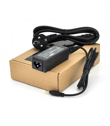 Блок живлення MERLION для ноутбукa HP 19V 1.58A (30 Вт) штекер 4,0 * 1,7 мм, довжина 0,9 м + кабель живлення