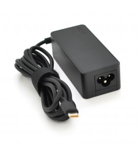 Блок питания MERLION для ноутбука LENOVO 45W штекер Type-C, длина 0,9м + кабель питания
