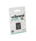 Карта пам'яті Wibrand microSDHC Class 10 UHS-I, 16GB