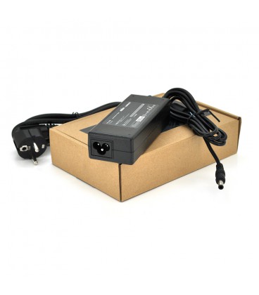 Блок живлення MERLION для ноутбука SAMSUNG 19V 4.74A (90 Вт) штекер 5.5*3.0 мм, довжина 0.9м+кабель живлення