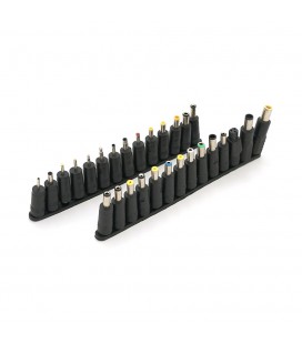 Набор переходников 28 в 1 (7,9х5,5, 7,4х5,0, 6,5х4,4, 6,3х3,0, 5,5х3,0, 5,5х2,5, 5,5х2,1, 5,5х1,7, 4,8х1,7, 3PIN DELL)