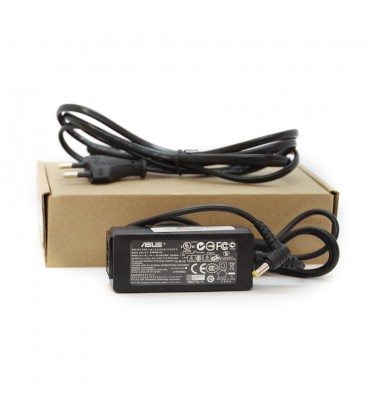 Блок живлення MERLION для ноутбука ASUS 9.5V 2.315A штекер 4.8*1.7мм, довжина 0,9м + кабель живлення