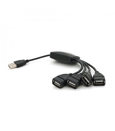 Хаб USB 2.0 4 порти (гідра), Blister Q250