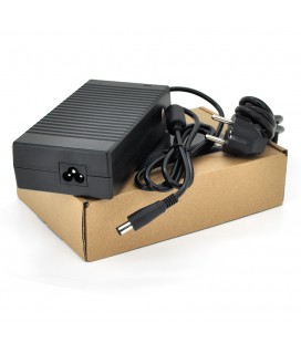 Блок живлення MERLION для ноутбука DELL 19.5V 9.5A штекер 7.4*5.0 мм, довжина 0,9м + кабель живлення