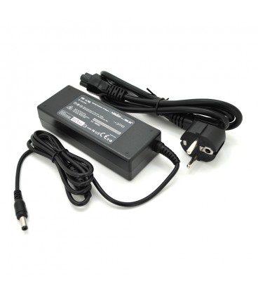 Блок питания MERLION для ноутбука ASUS 19V 4.74А (90 Вт) штекер 5.5*2.5мм, длина 0,9м + кабель питания (прямой разъем)